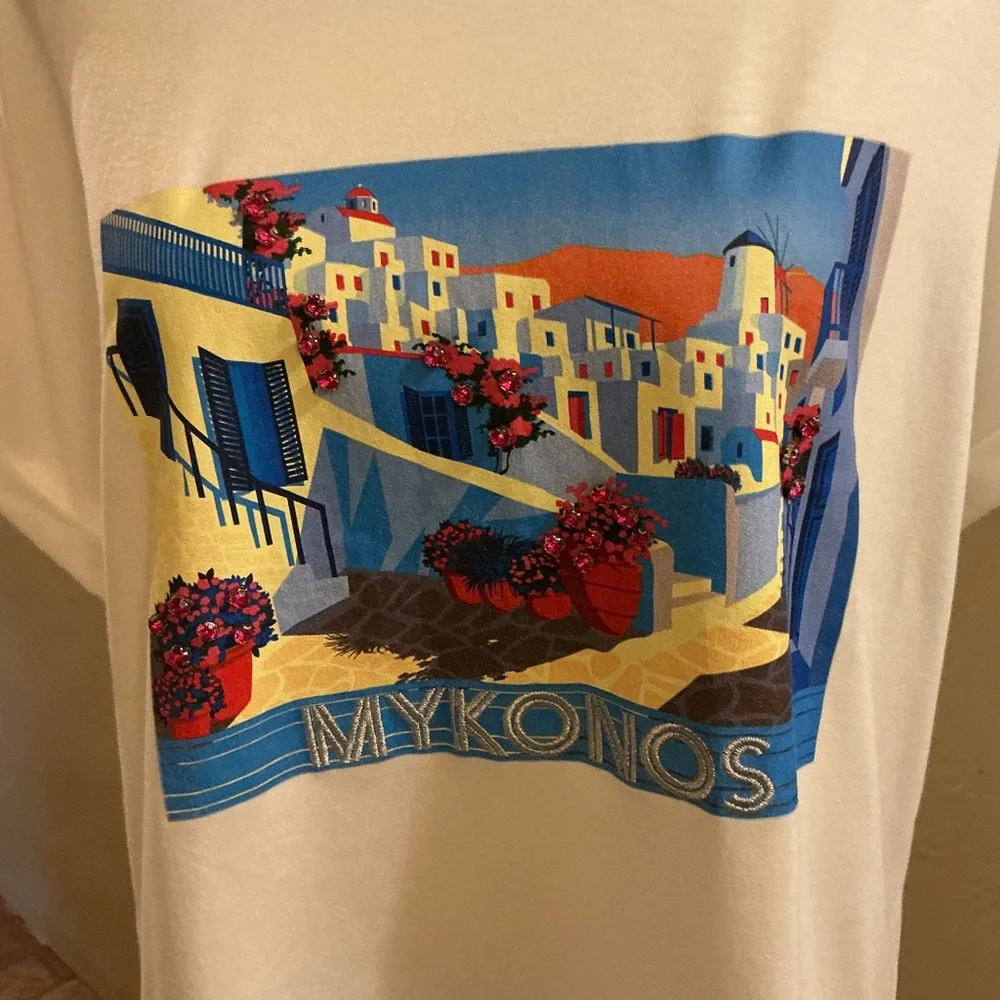 Anthropologie White Cotton Top - Picture 4 of 8